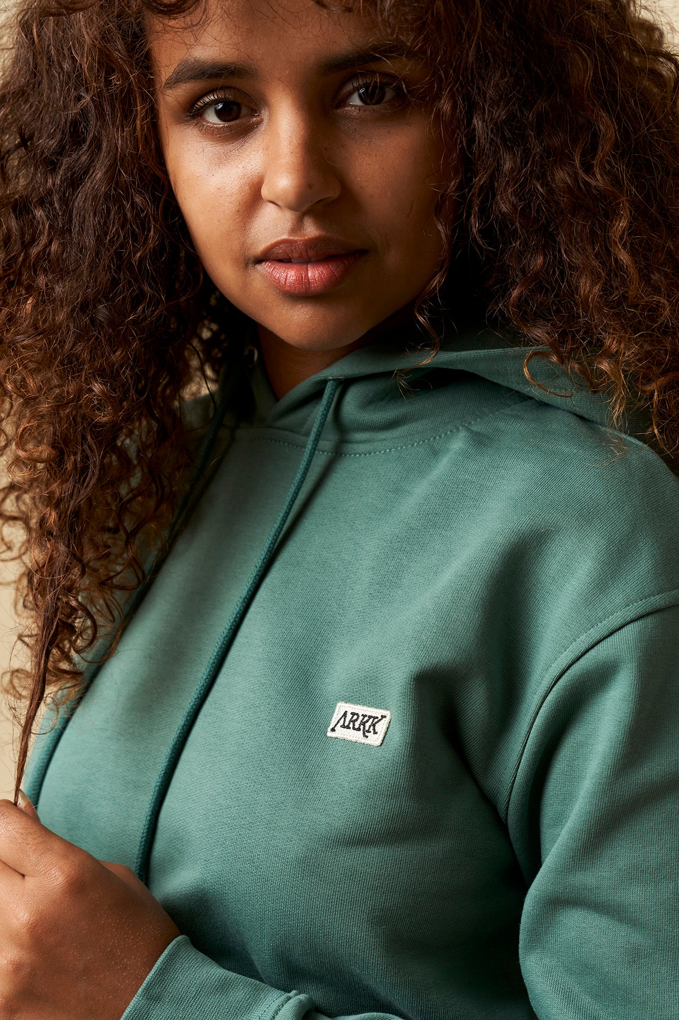 ARKK Apparel ARKK Box Logo Hoodie | Silver Pine Hoodie
